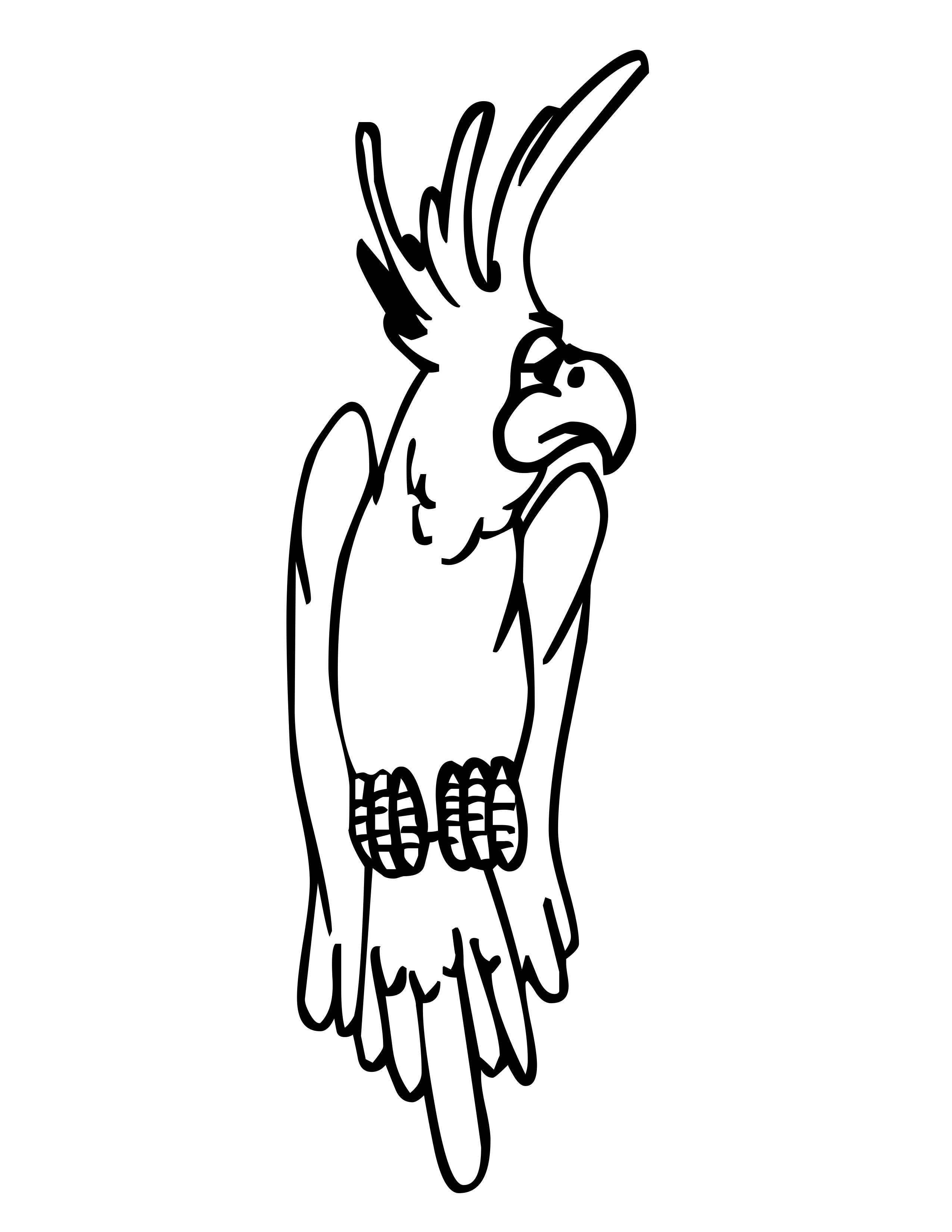 Coloring Page Of Bird Flying | Coloring Page Blog